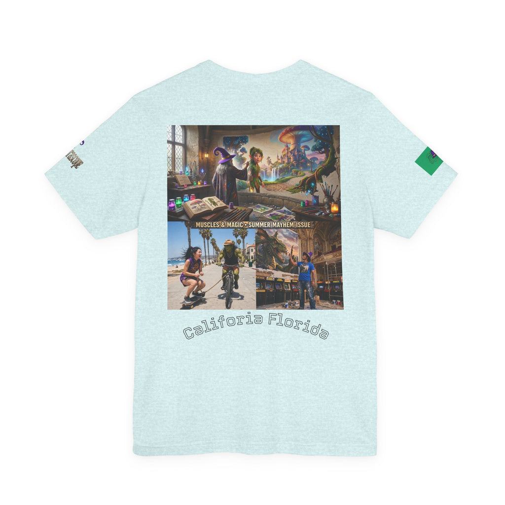 Dragon Art Tee – Fantasy Monster Graphic Short Sleeve T-Shirt