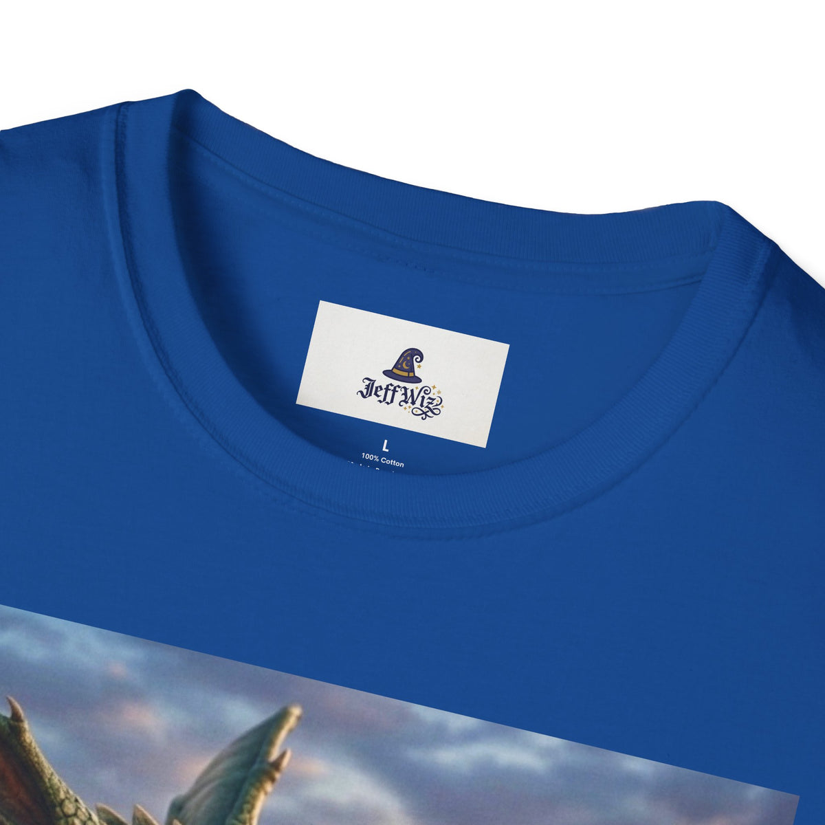 Dragon Sunset T-Shirt — Fierce Green Dragon Graphic Tee