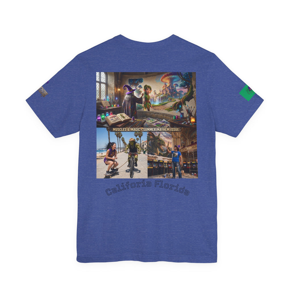 Dragon Art Tee – Fantasy Monster Graphic Short Sleeve T-Shirt