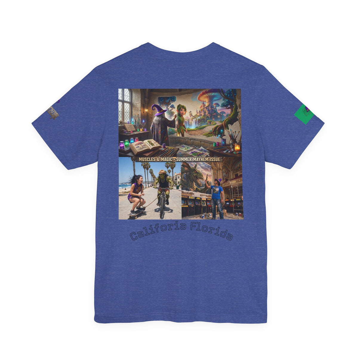 Dragon Art Tee – Fantasy Monster Graphic Short Sleeve T-Shirt