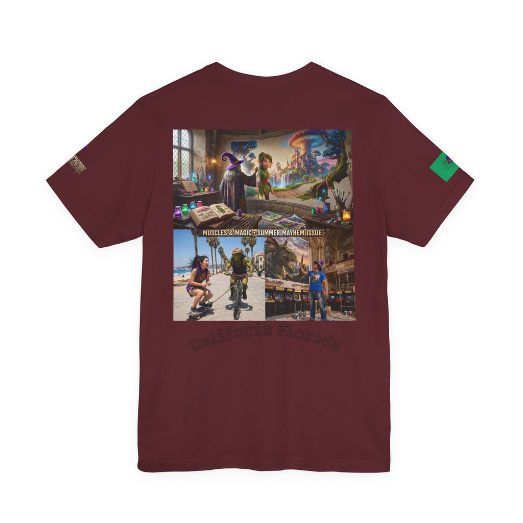 Dragon Art Tee – Fantasy Monster Graphic Short Sleeve T-Shirt