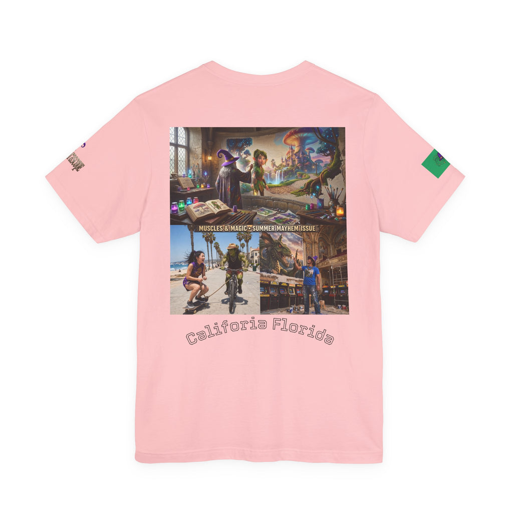 Dragon Art Tee – Fantasy Monster Graphic Short Sleeve T-Shirt