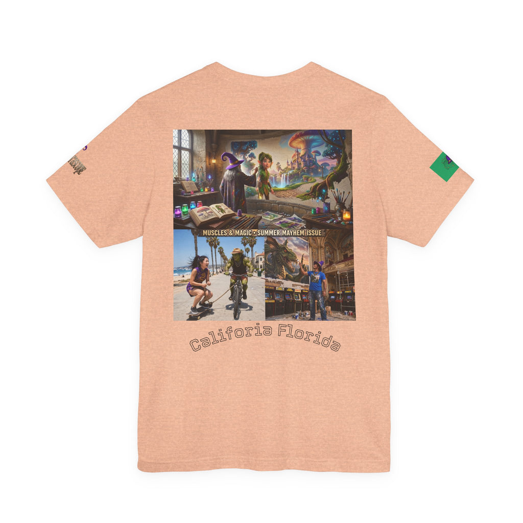 Dragon Art Tee – Fantasy Monster Graphic Short Sleeve T-Shirt