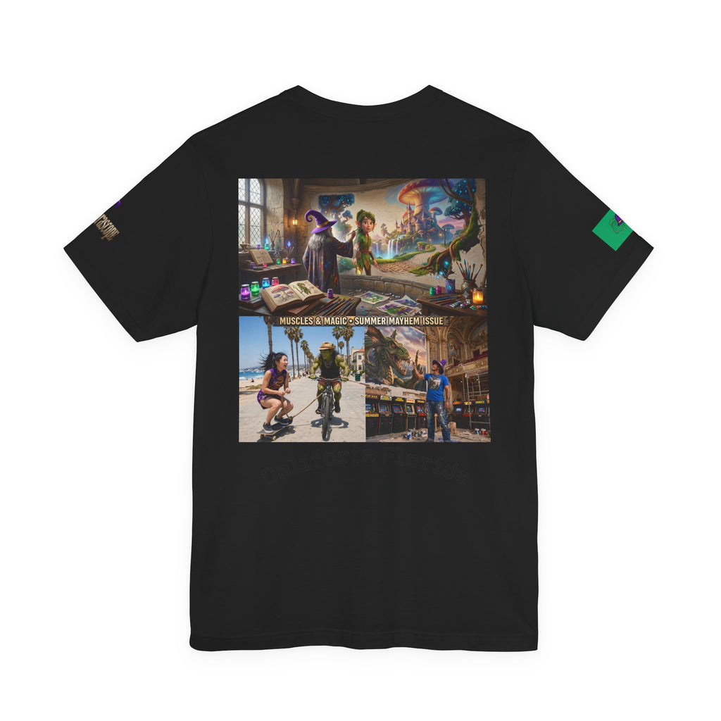 Dragon Art Tee – Fantasy Monster Graphic Short Sleeve T-Shirt