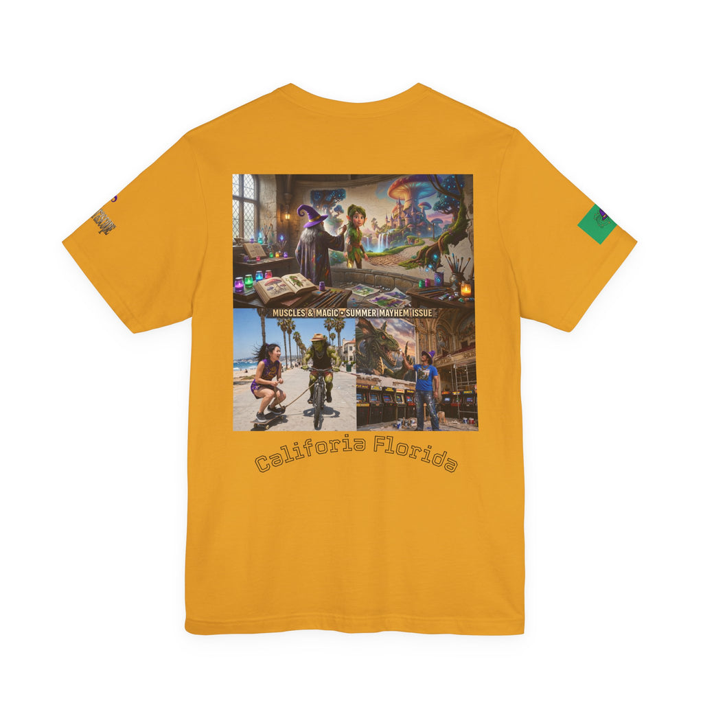 Dragon Art Tee – Fantasy Monster Graphic Short Sleeve T-Shirt