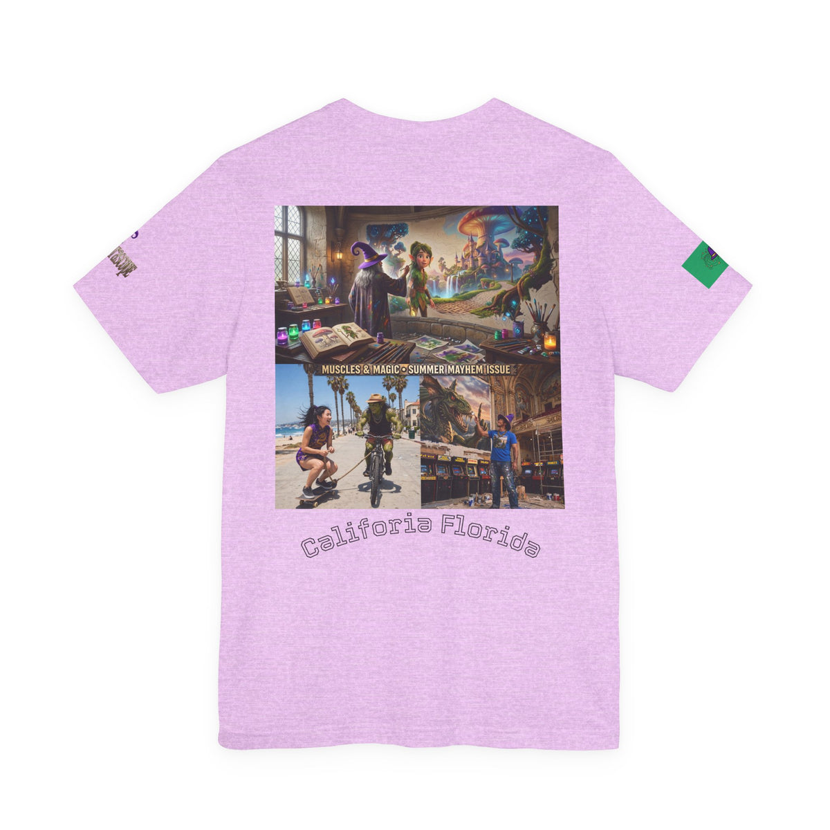 Dragon Art Tee – Fantasy Monster Graphic Short Sleeve T-Shirt
