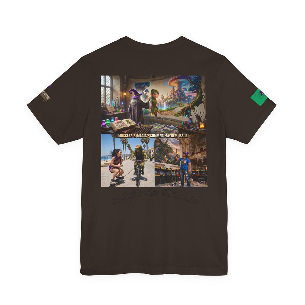 Dragon Art Tee – Fantasy Monster Graphic Short Sleeve T-Shirt